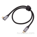 Кабель USB типа C 3.1 Gen2 10 Гбит / с угол